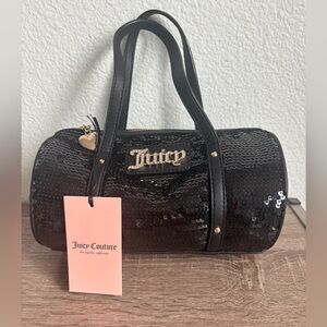 Juicy sequin mini duffle bag purse.